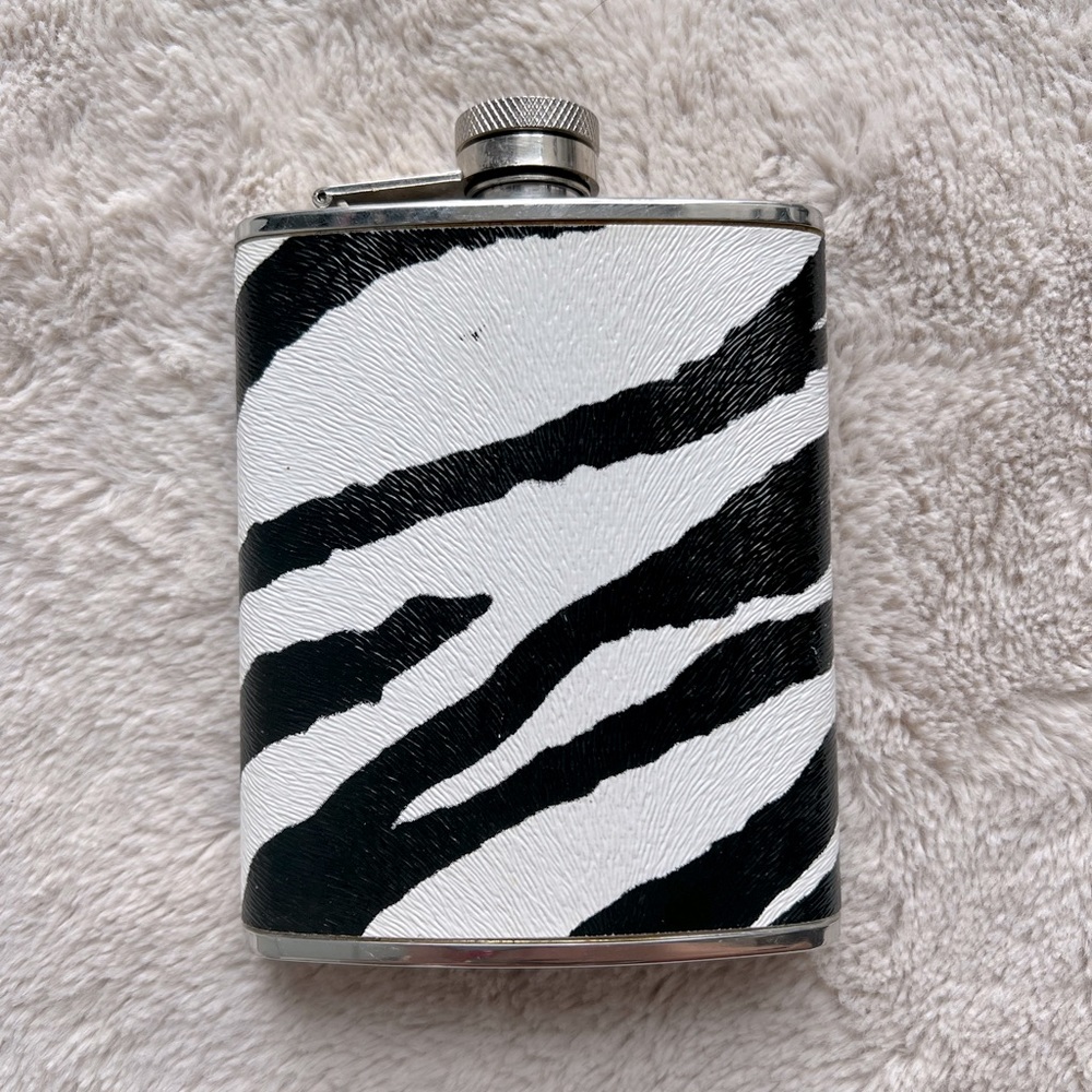 Zebra Flask Stainless Steel